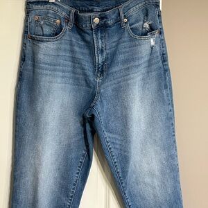 GAP Girlfriend relaxed capri/cut off Jean SZ 14/32